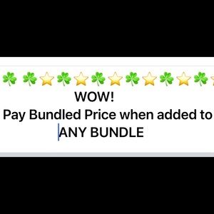 ☘️⭐️ Receive lowest price when bundled